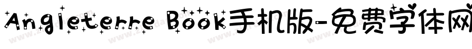 Angleterre Book手机版字体转换